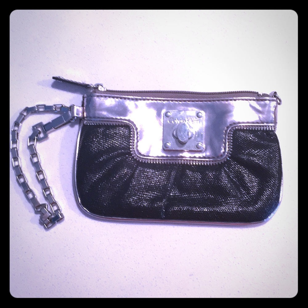 Calvin Klein wristlet. EUC.